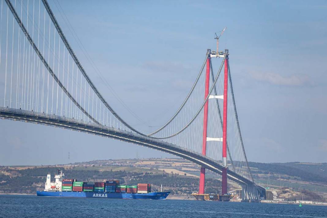 Çanakkale  Köprüsü teknik özellikleri ve simgeleriyle tarihe geçti! Çanakkale Köprüsü nerede, konumu nedir? 8